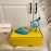 Fendi Fashion High Heel Sandals For Women Blue