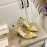 Fendi Fashion High Heel Sandals For Women Yellow