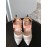 Fendi New Jacquard Ribbon Sheepskin High Heel Sandals For Women White