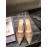 Fendi Spring Summer New Shining Sequin Pointed High Heel Sandals For Women Gold