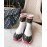 Fendi New Autumn Winter Knitted Leather Boots For Women White