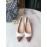 Fendi New Calf High Heels For Women White