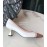 Fendi New Calf High Heels For Women White