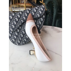 Fendi New Calf High Heels For Women White
