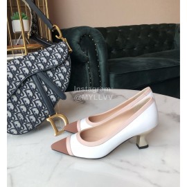 Fendi New Calf High Heels For Women White