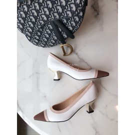 Fendi New Calf High Heels For Women White