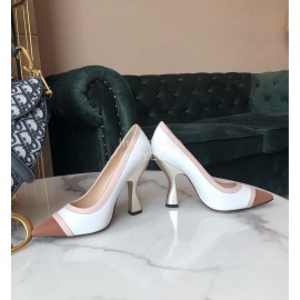 Fendi New White Calf High Heels For Women 