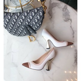 Fendi New White Calf High Heels For Women 