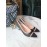Fendi New Calf High Heels For Women Black