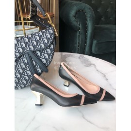 Fendi New Calf High Heels For Women Black