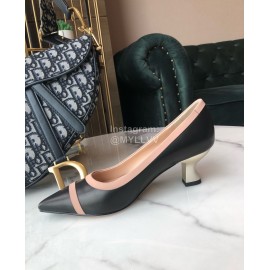 Fendi New Calf High Heels For Women Black
