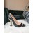 Fendi New Black Calf High Heels For Women 