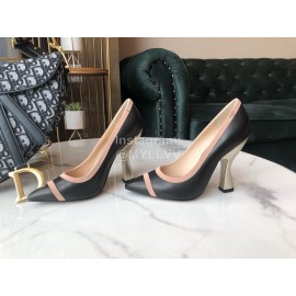 Fendi New Black Calf High Heels For Women 