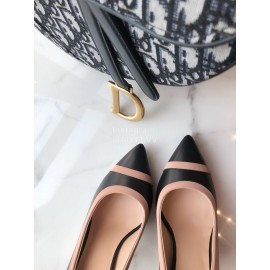 Fendi New Black Calf High Heels For Women 