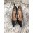 Fendi New Calf Leather High Heels For Women Black