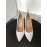 Fendi New Calf Leather High Heels For Women White