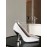 Fendi New Calf Leather High Heels For Women White
