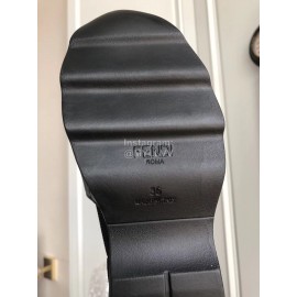 Fendi Fashion Classic Printed Soft Casual Shoes For Women Brown