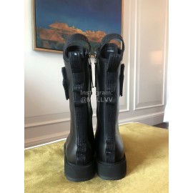 Fendi Fashion Black Calf Velcro Boots For Women 