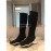 Fendi Fashion Black Thick Soled Casual Boots For Women