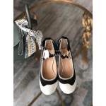 Fendi Spring New White Leather High Heels For Women 