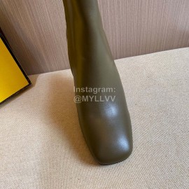 Fendi Collection First Cowhide High Heeled Boots For Women