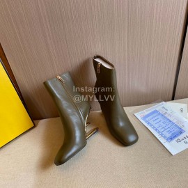 Fendi Collection First Cowhide High Heeled Boots For Women