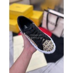 Fendi Fashion Silk Cowhide Casual Sneakers For Men And Women 