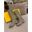 Fendi Autumn Winter Leather Long Boots For Women Gray