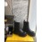 Fendi New Chelsea Boots With Thick Soles For Women Black
