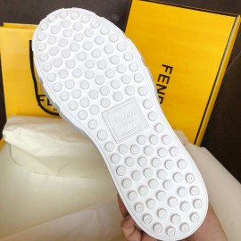 Fendi Thick Soles High Top Casual Shoes For Women 