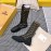 Fendi Autumn And Winter New Calfskin Lace Up Boots For Women