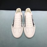 Ferragamo Fashion Calf Leather Casual Sneakers For Men Black