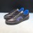 Ferragamo Fashion Black Calf Leather Casual Sneakers For Men 