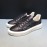 Ferragamo Fashion Calf Leather Black Casual Sneakers For Men 