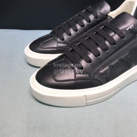Ferragamo Fashion Calf Leather Black Casual Sneakers For Men 