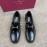 Ferragamo Soft Calf Leather Casual Loafers For Men Black