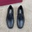 Ferragamo Soft Calf Leather Business Loafers For Men Black