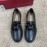 Ferragamo Soft Calf Leather Black Business Loafers For Men 