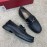 Ferragamo Classic Calf Leather Business Loafers For Men 