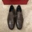 Ferragamo Plaid Cowhide Lace Up Business Shoes For Men 