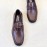 Ferragamo Classic Leather Gancini Buckle Loafers For Men Reddish Brown