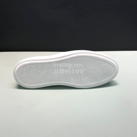 Ferragamo Printed Leather Casual Shoes For Men Green