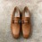 Ferragamo New Leather Gancini Buckle Business Shoes For Men Brown