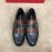 Ferragamo Calf Leather Metal Buckle Casual Shoes For Men