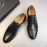 Ferragamo Soft Calf Leather Lace Up Business Shoes For Men 