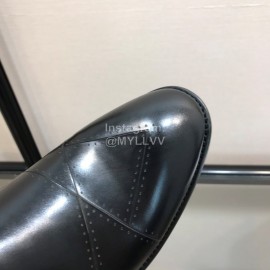 Ferragamo Fashion Calf Leather Casual Business Shoes Black For Men 