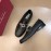 Ferragamo Calf Leather Gancini Buckle Shoes For Men 