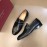Ferragamo Leather Black Business Shoes For Men 