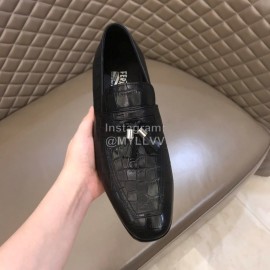 Ferragamo Vintage Leather Business Shoes For Men 